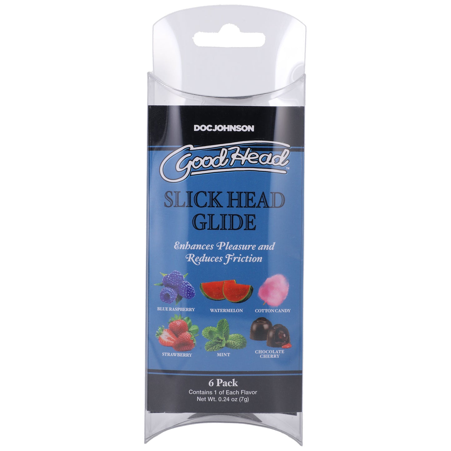 "Goodhead - Slick Head Glide - 6 Pack - 0.24 Oz DJ1387-42-BX"
