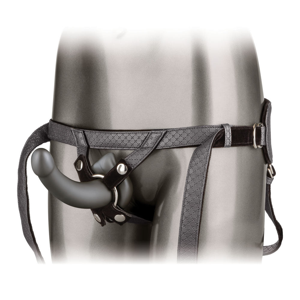 CalExotics Her Royal Harness – Ultra-Soft Set with ME2 G-Probe (Grey) - SE1565673
