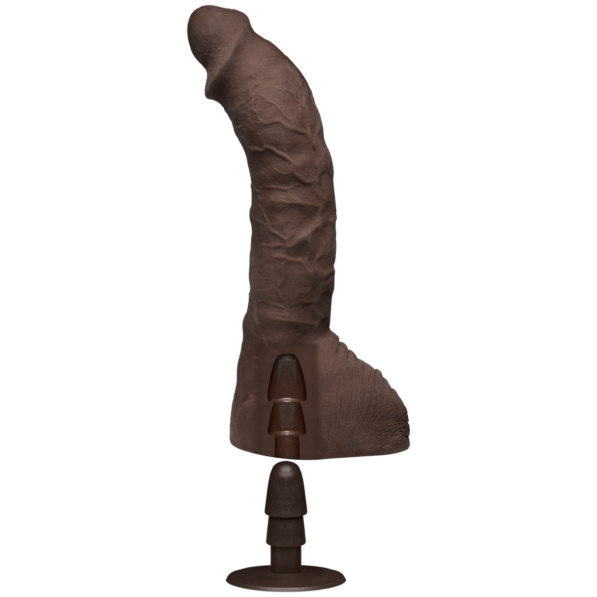 Doc Johnson Prince Yahshua ULTRASKYN 10.5-Inch Realistic Dildo - DJ8060-05-BX