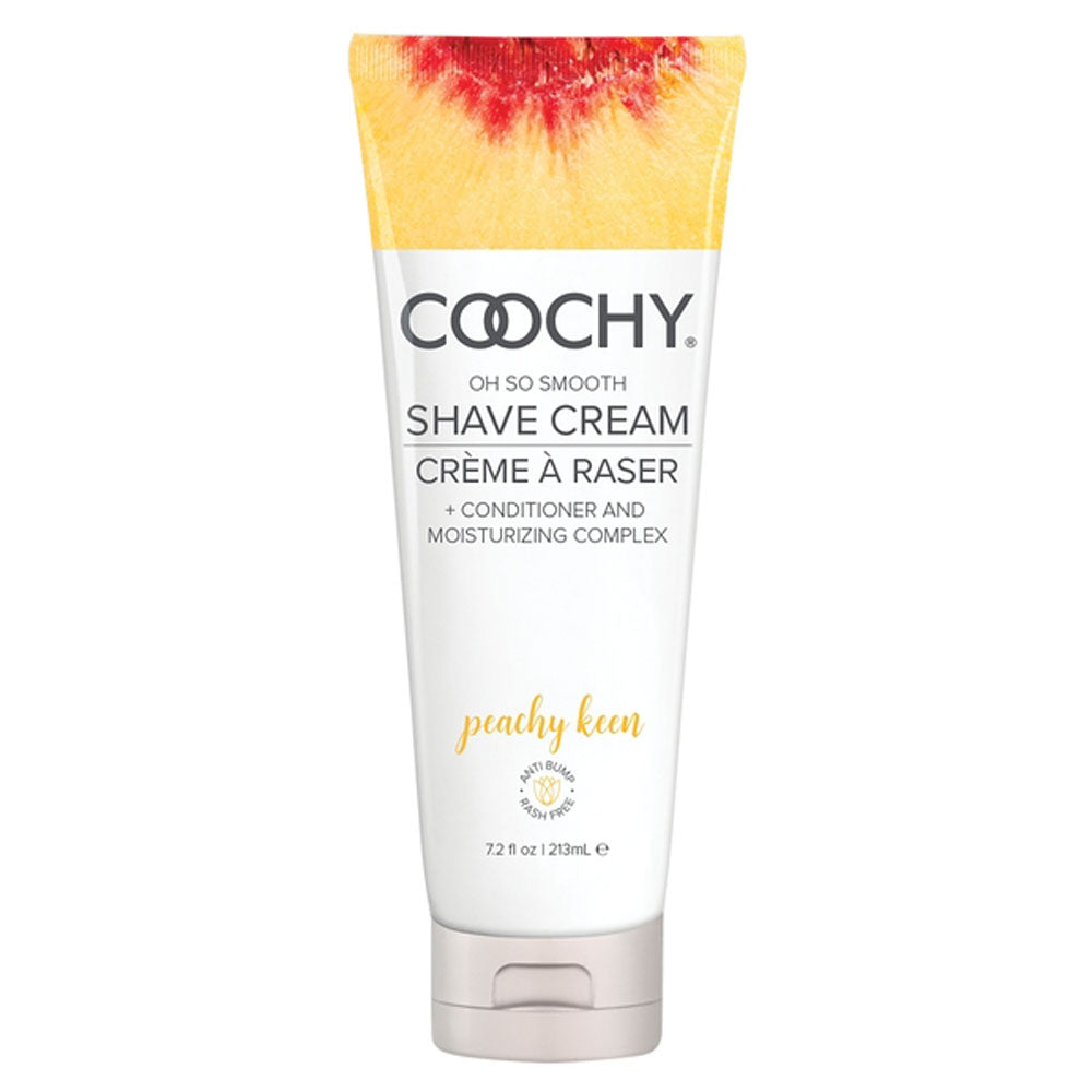Classic Brands Coochy Oh So Smooth Shave Cream — Peachy Keen, 7.2 fl oz - COO1014-07