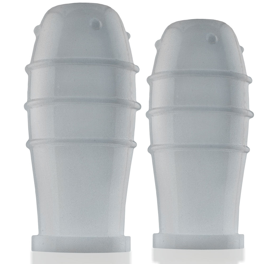 Oxballs Lankyz Clear Liquid Silicone Nipsuckers - OX-3211-CLR