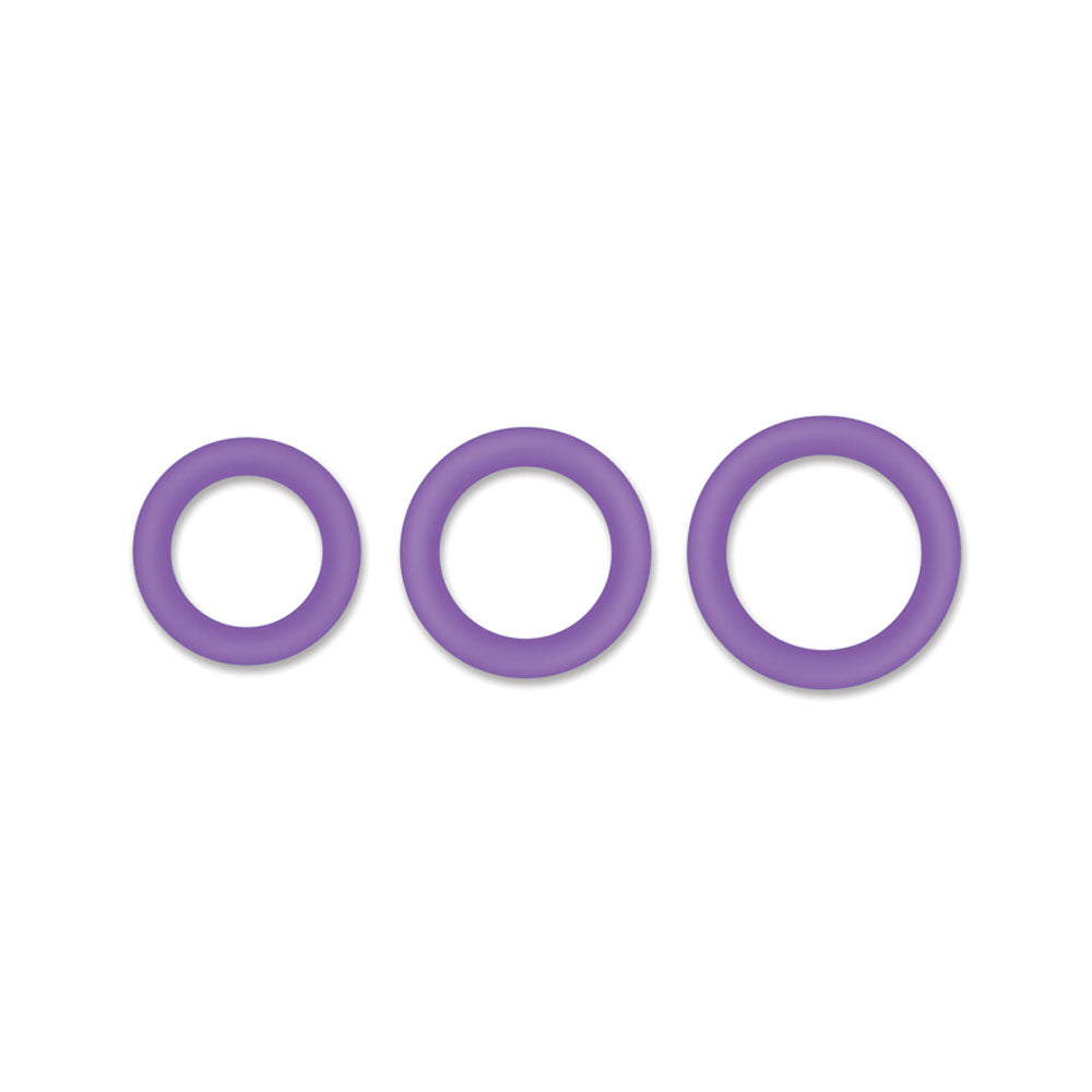 nsnovelties Firefly Halo Cockring - Medium, Purple - NSN0473-35
