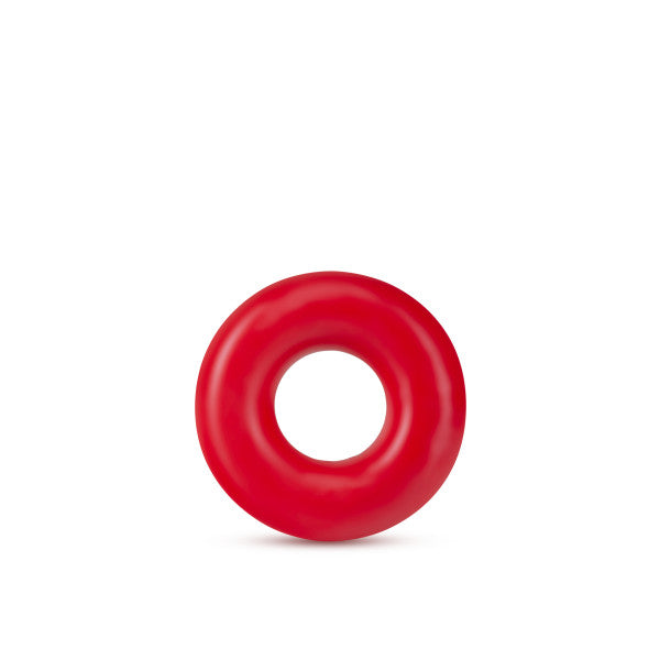 Blush Stay Hard Oversized Donut Cock Rings — Red - BL-00988