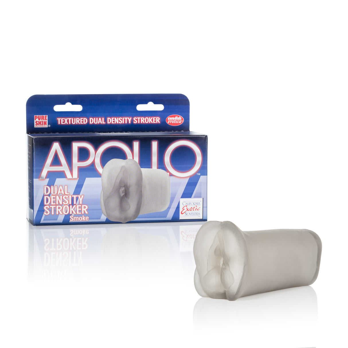 Apollo Dual Density Stroker - Smoke by CalExotics