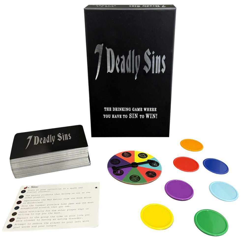 Kheper Games 7 Deadly Sins Drinking Party Game - KG-BGA21