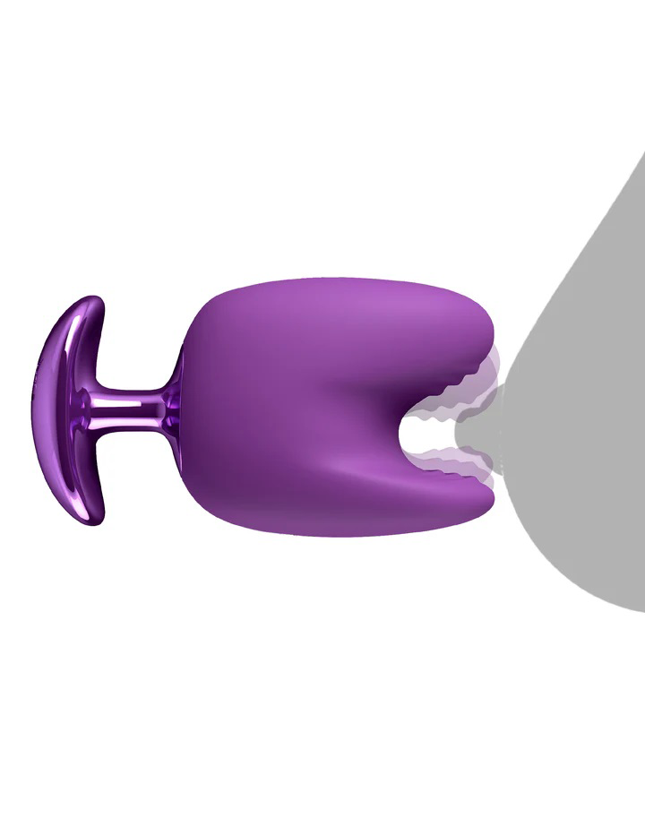 Pipedream Luv Bites Bite-Style Vibrator, Purple - PD4987-12