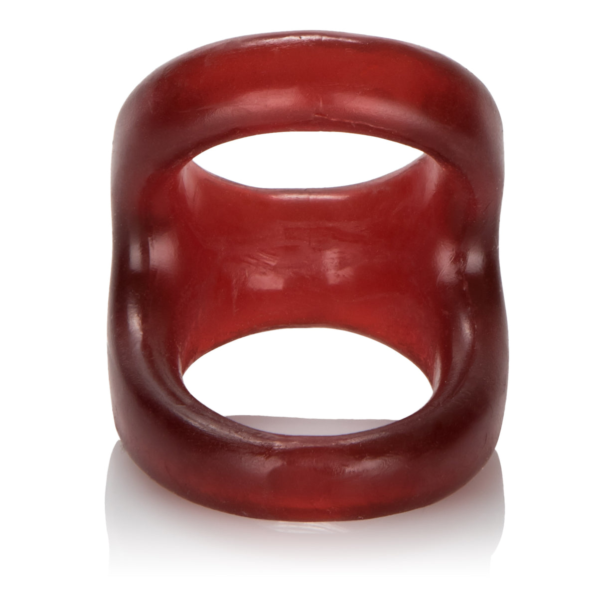 CalExotics Colt Snug Tugger Dual Enhancer Ring — Red - SE6845112