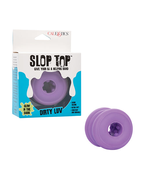 Slop Top Glow in the Dark Dirty Luv Stroker - Purple by Slop Top