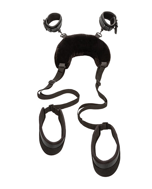 Nocturnal Collection Position Strap w/Pillow - Black by California Exotic Novelties