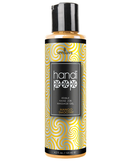 Handipop Hand Job Massage Gel - 4.2 oz Bottle Mango Smoothie by Handipop