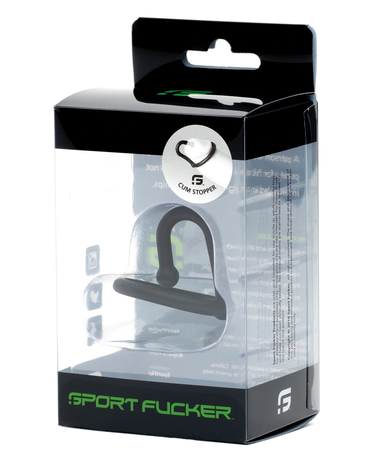 Sport Fucker Cum Stopper - Black by Sport Fucker