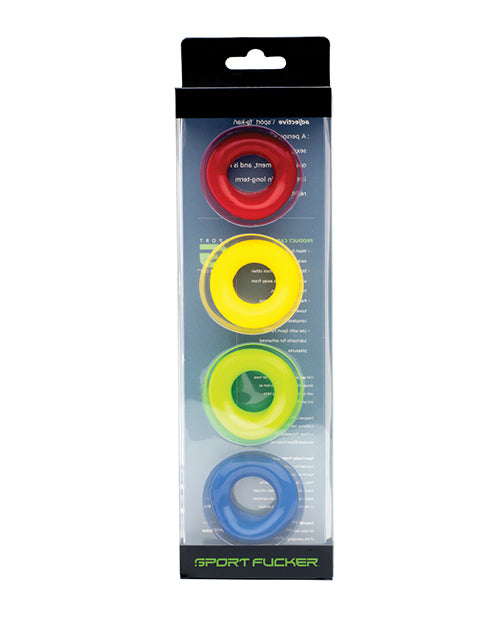 Sport Fucker The Wedge Pack of 4 - Assorted by Sport Fucker