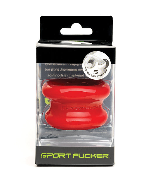 Sport Fucker Muscle Ball Stretcher - Red by Sport Fucker