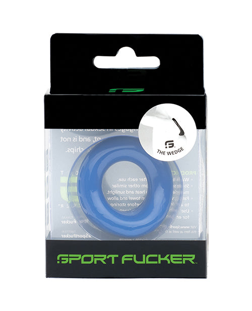 Sport Fucker Silicone The Wedge - Blue by Sport Fucker