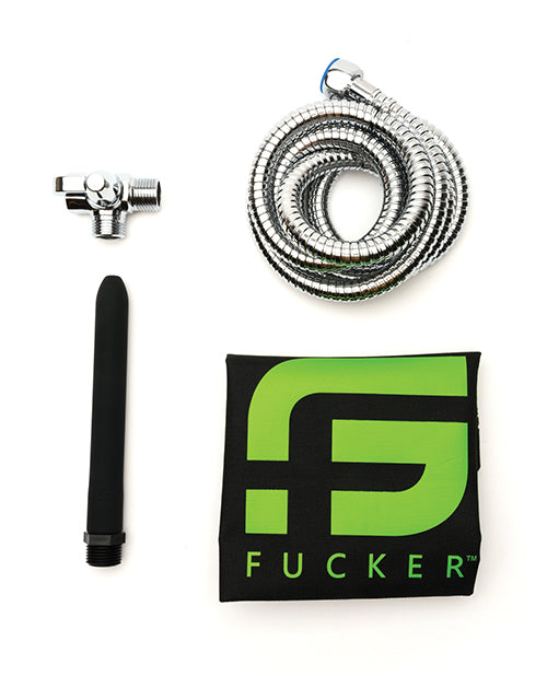 Sport Fucker Shower Kit 6" - Black by Sport Fucker