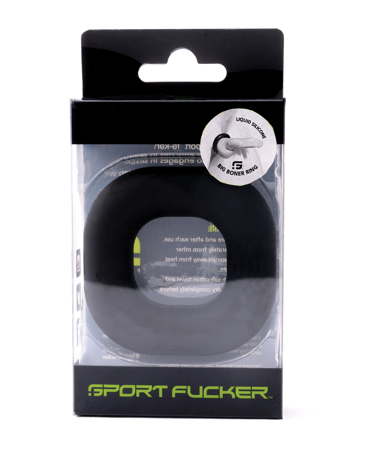 Sport Fucker Big Boner Ring - Black by Sport Fucker