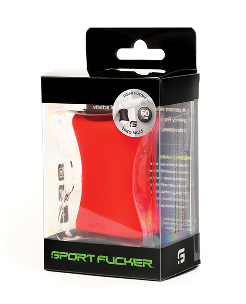 Sport Fucker Ergo Balls - 60 mm Red by Sport Fucker