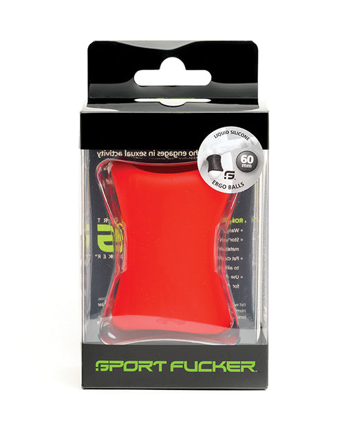 Sport Fucker Ergo Balls - 60 mm Red by Sport Fucker