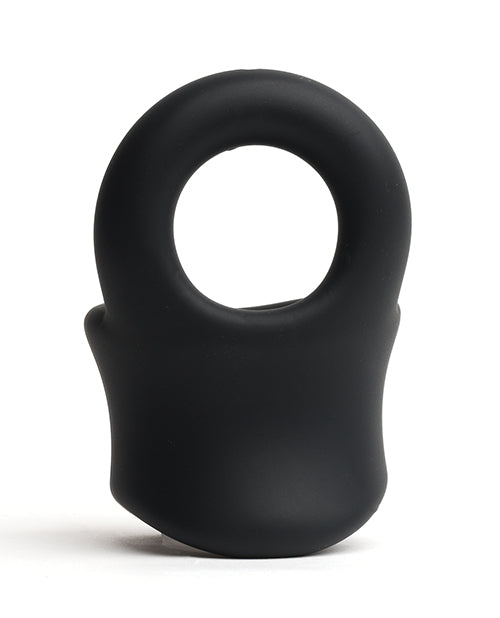 Sport Fucker Silicone Baller Ring - Black by Sport Fucker