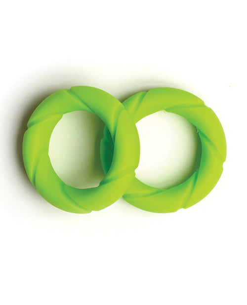 Sport Fucker Ready Rings - Green by Sport Fucker