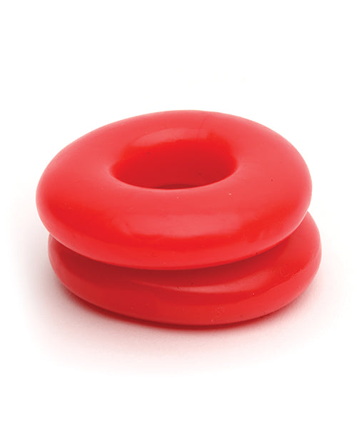 Sport Fucker Stacker Rings - Red by Sport Fucker