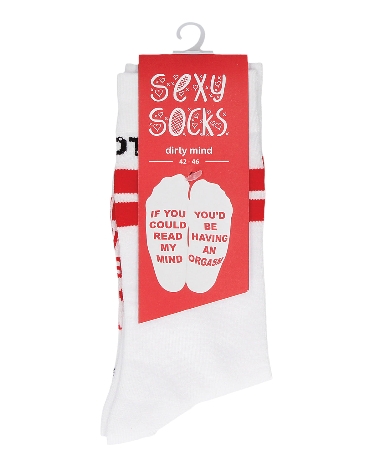 Shots Sexy Socks Dirty Mind - Male by Sexy Socks