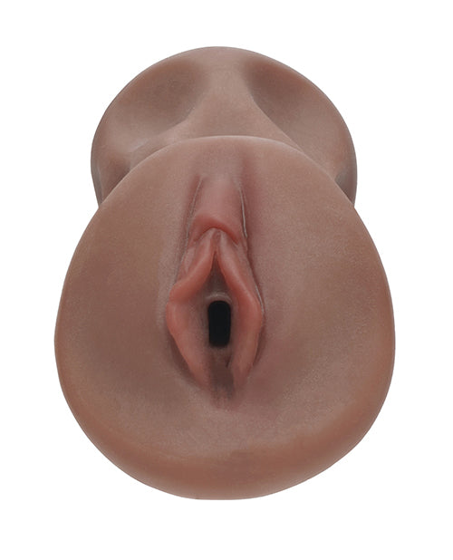 Shots Xkin Pinup Cherry Splitz Large Masturbator - Brown by Xkin