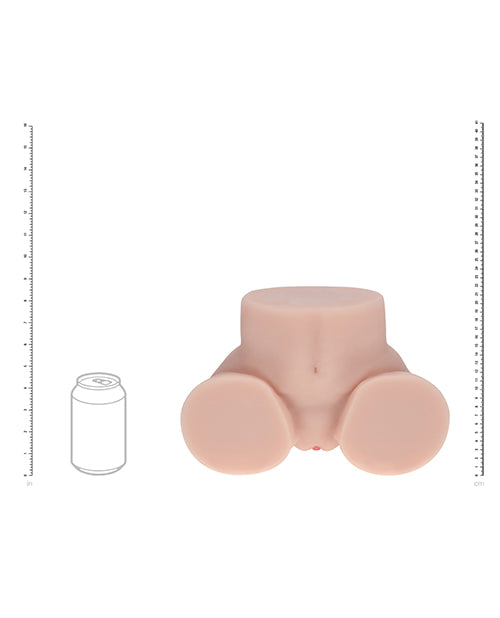 Shots Xkin Rina Brooks Dual Entry Bodyforms Masturbator - Flesh - 5.4 lbs. by Xkin