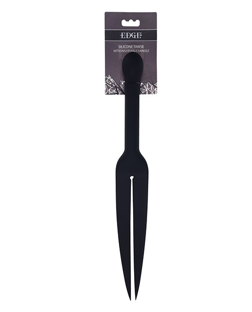 Edge Silicone Tawse - Black by Edge