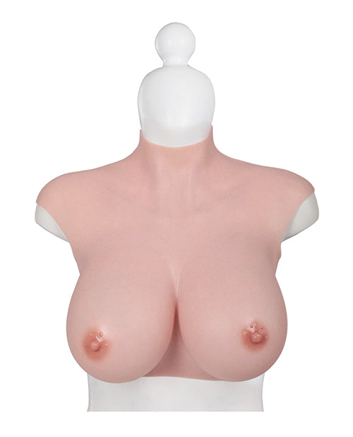 XX-DREAMSTOYS Ultra Realistic H Cup Breast Form Extra Large - Ivory by XX-Dreamtoys