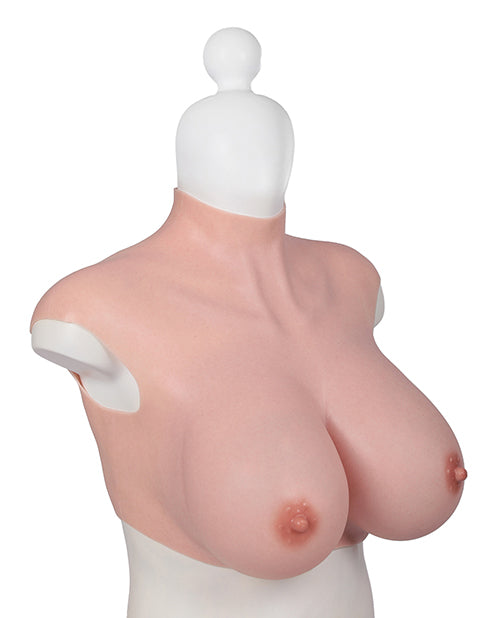 XX-DREAMSTOYS Ultra Realistic H Cup Breast Form Extra Large - Ivory by XX-Dreamtoys