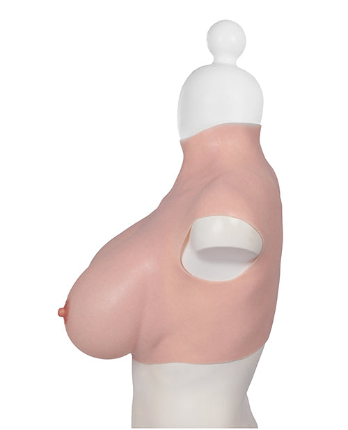 XX-DREAMSTOYS Ultra Realistic H Cup Breast Form Extra Large - Ivory by XX-Dreamtoys