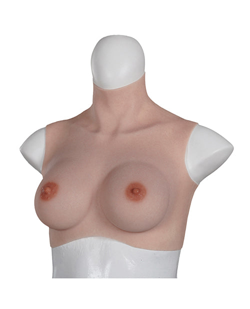 XX-DREAMSTOYS Ultra Realistic D Cup Breast Form Medium - Ivory by XX-Dreamtoys