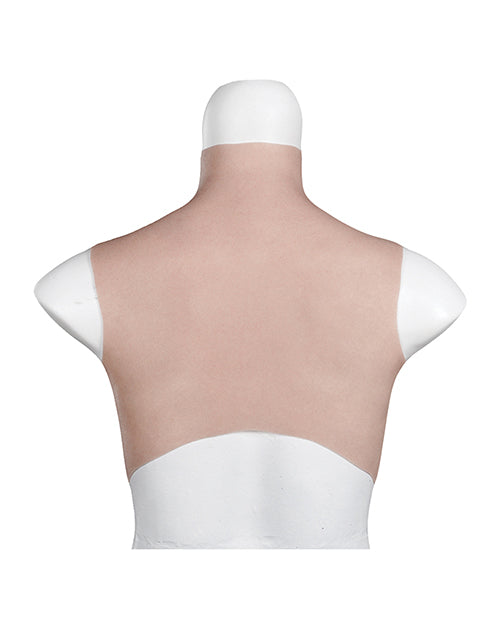 XX-DREAMSTOYS Ultra Realistic E Cup Breast Form Large - Ivory by XX-Dreamtoys