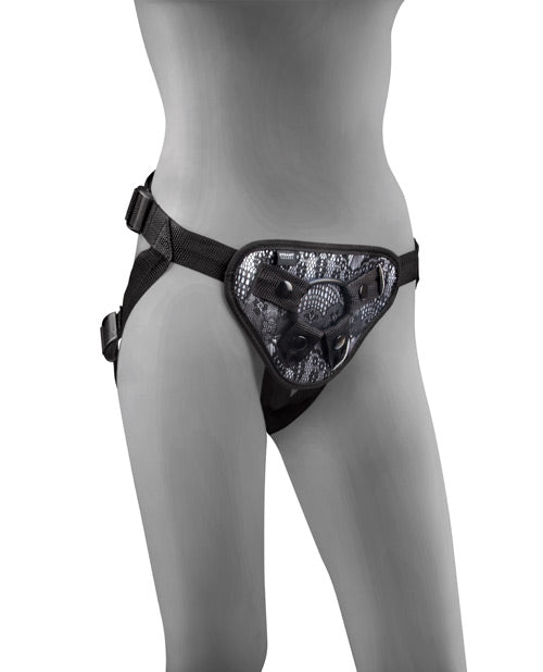 Steamy Shades Classic Harness - Black/White by Steamy Shades