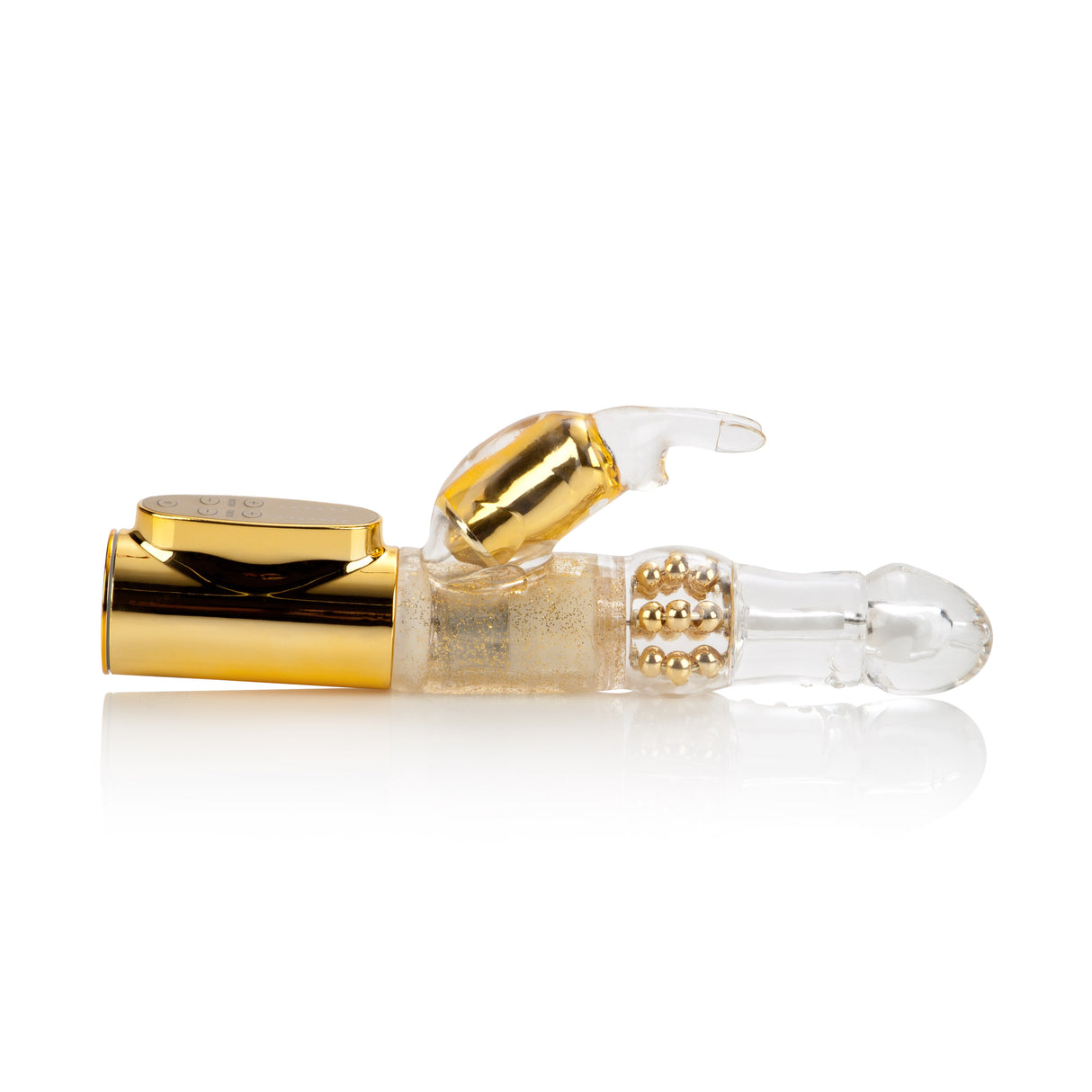 CalExotics Platinum Jack Rabbit Vibrator — Gold - SE0611203