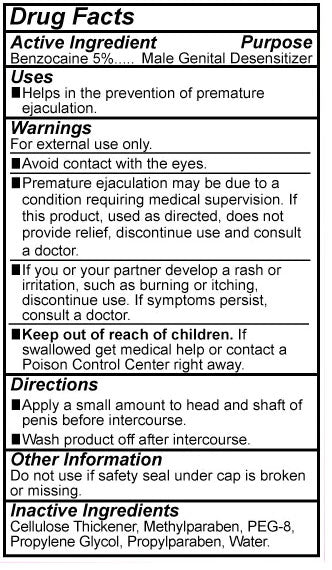 Body Action Prolong Delay Gel for Men - 2.3 Oz by Body Action