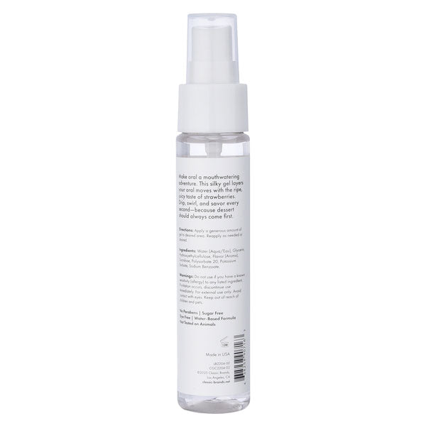 Blow Me Strawberry Oral Sex Gel - 2oz