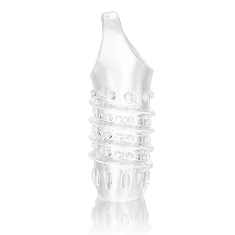 CalExotics Stimulation Enhancer — Clear with Scrotum Strap - SE1605502