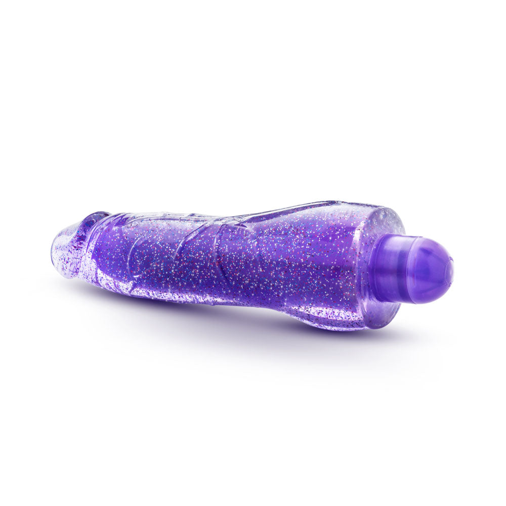 Glow Dicks - Molly Glitter Vibrator - Purple by Blush