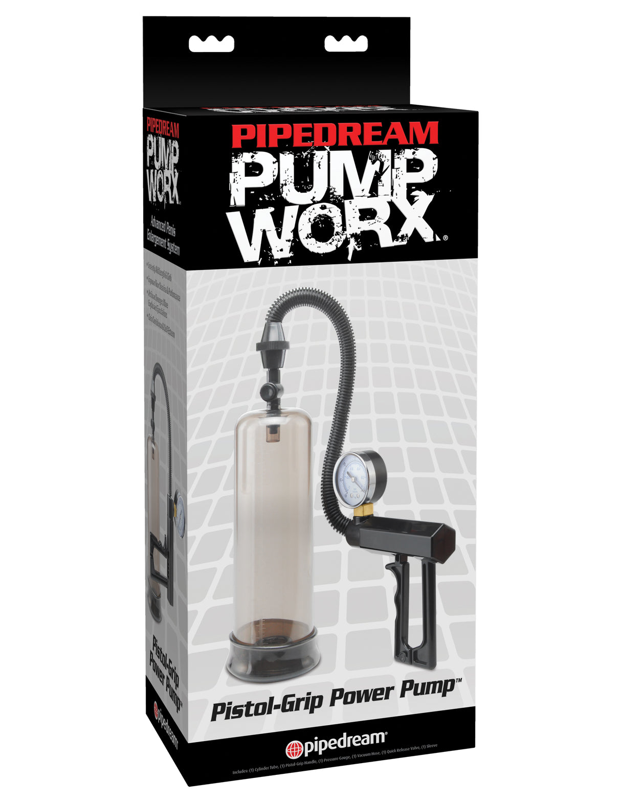 Pipedream Pump Worx Pistol-Grip Power Pump — Black - PD3266-23