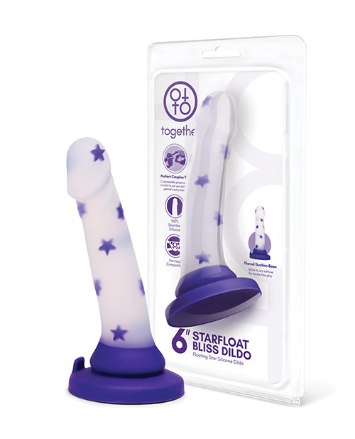 Together 6" Starfloat Bliss Dildo - Purple by Together