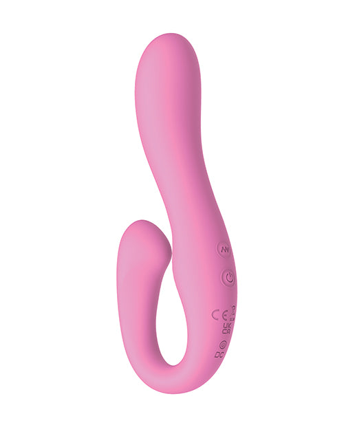 Chri Dual Action Vibrator - Pink by Luxe Collection