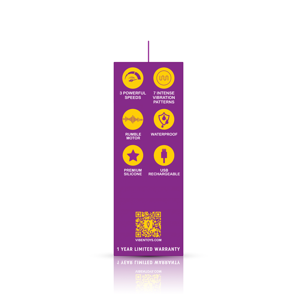 Vivacious Flexible Power Bullet - Violet