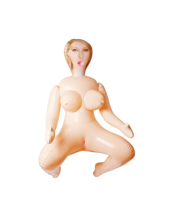 Nasstoys Inflatable Love Doll Vanessa – 3 Openings, 41.3 in - NW2691