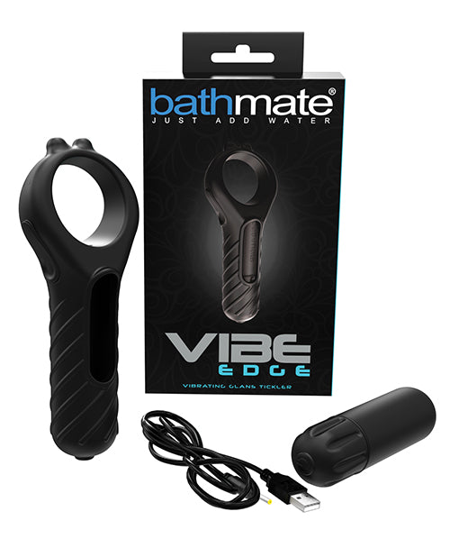Bathmate Vibe Edge Glans Tickler - Black by Bathmate