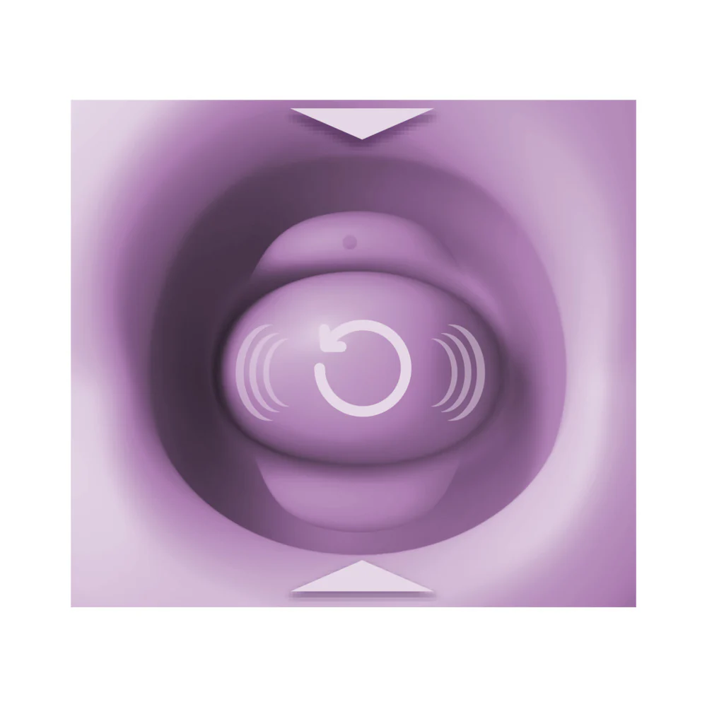 Pipedream Fantasy for Her Lush Kiss Licking Stimulator, Plush Purple - PD4983-12