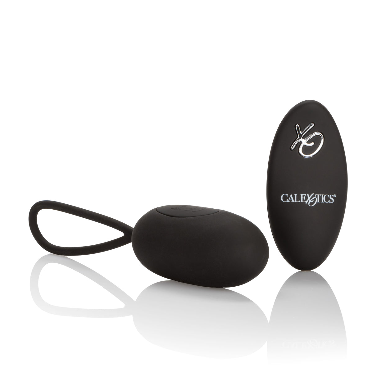 CalExotics Silicone Remote Rechargeable Egg — Black - SE0077303