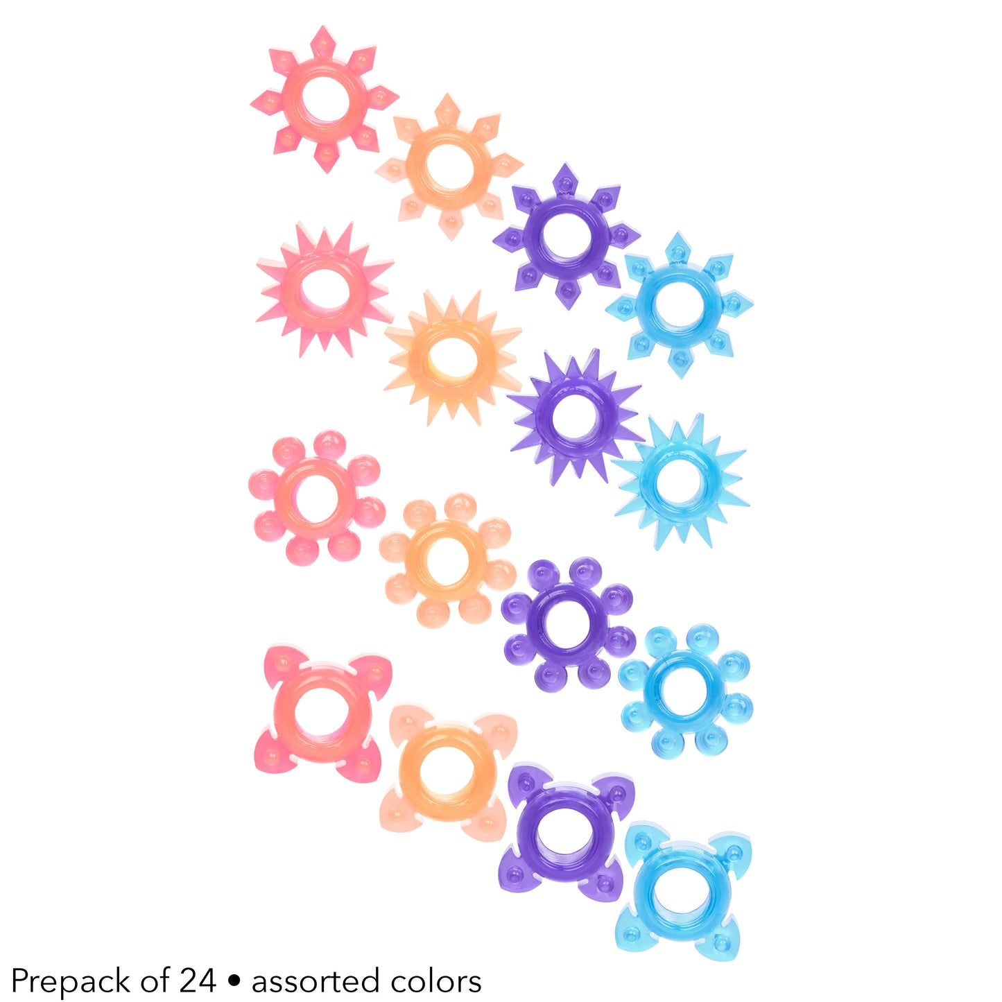 "Foil Pack Textured Ring - Prepack of 24 SE8000253"