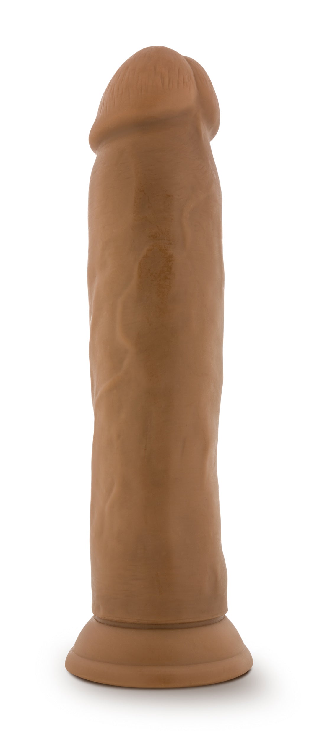 Blush Dr. Henry 9 Inch Silicone Dildo with Suction Cup - Mocha - BL-27957